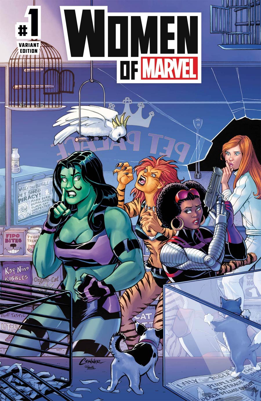 Women Of Marvel #1 (One Shot) Cover D Variant Amanda Conner Cover