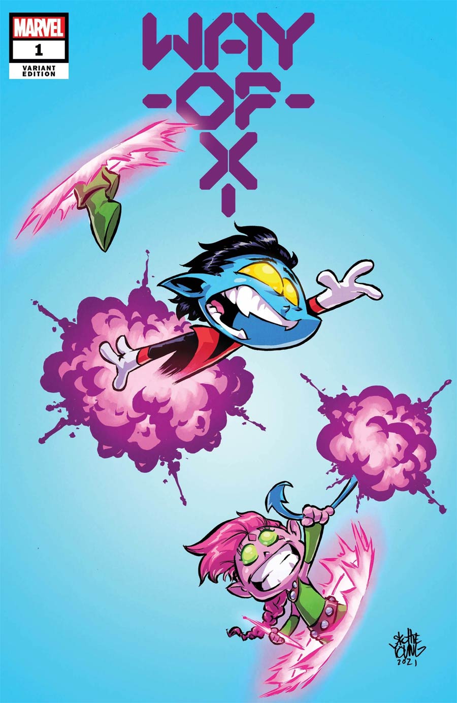 Way Of X #1 Cover C Variant Skottie Young Cover