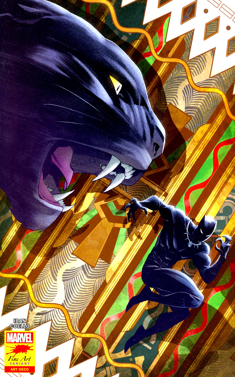 Black Panther Vol 7 #25 Cover I Variant Iban Coello Stormbreakers Cover