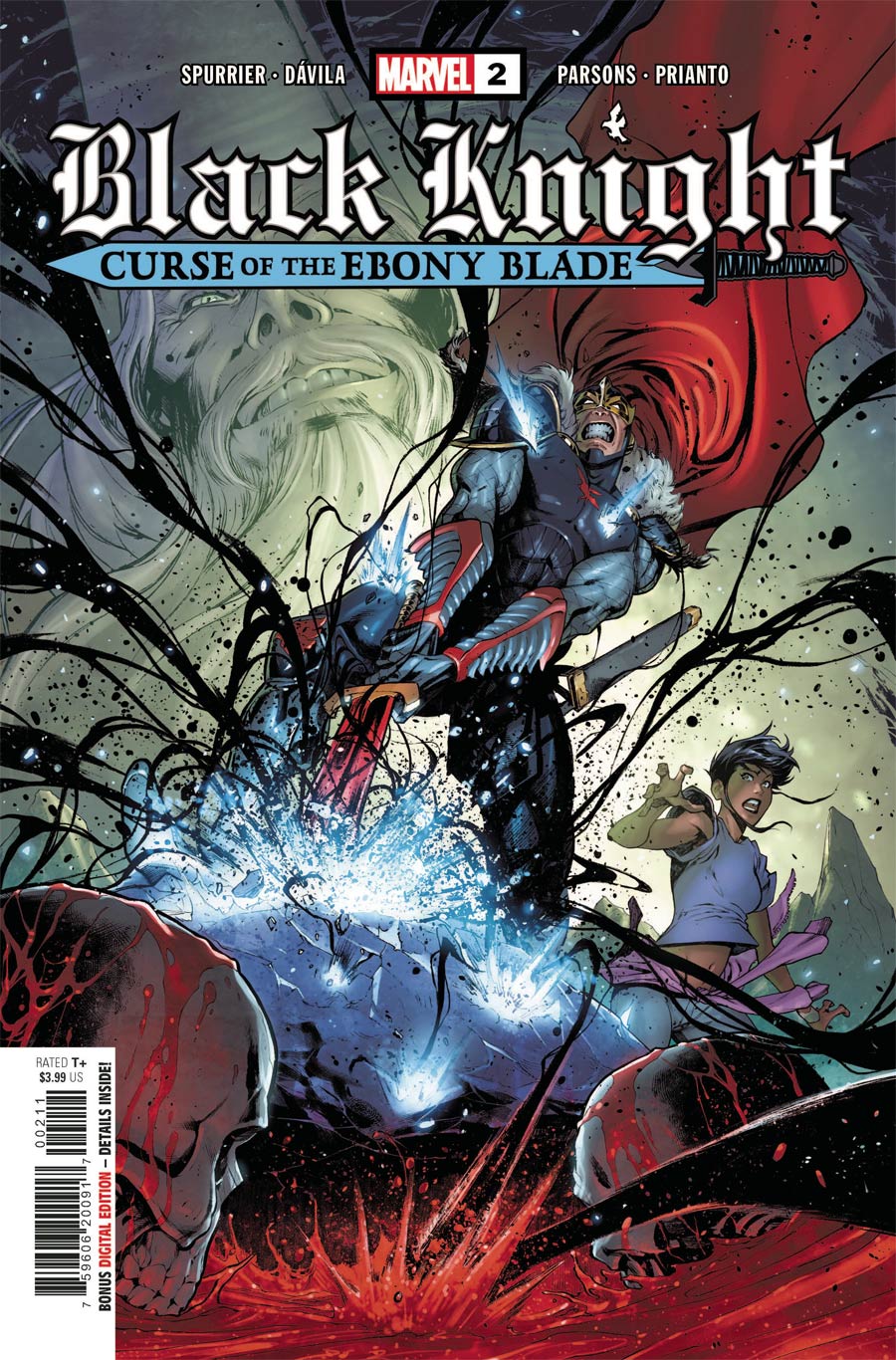 Black Knight Curse Of The Ebony Blade #2 Cover A Regular Iban Coello Cover