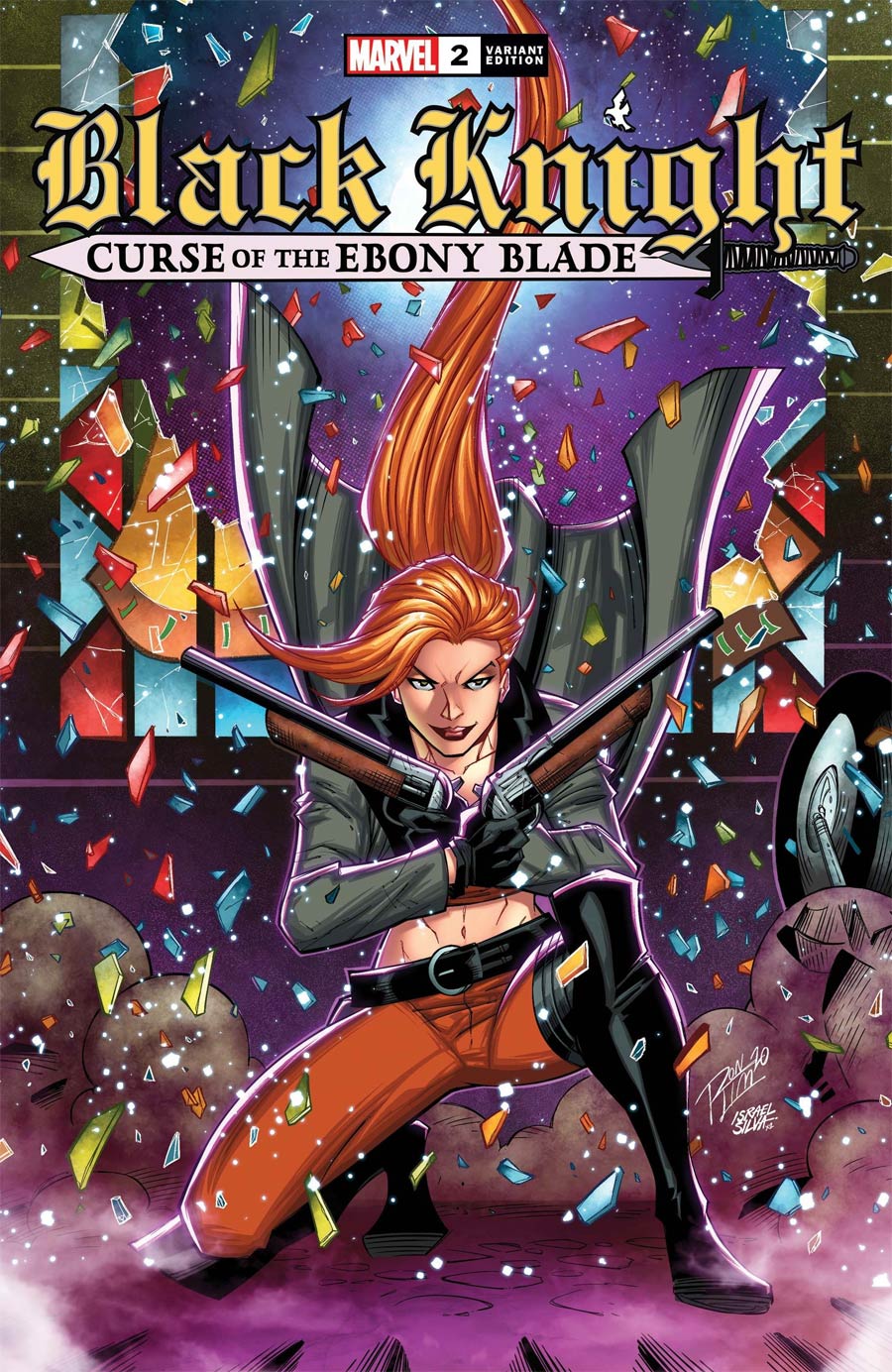 Black Knight Curse Of The Ebony Blade #2 Cover B Variant Ron Lim Cover