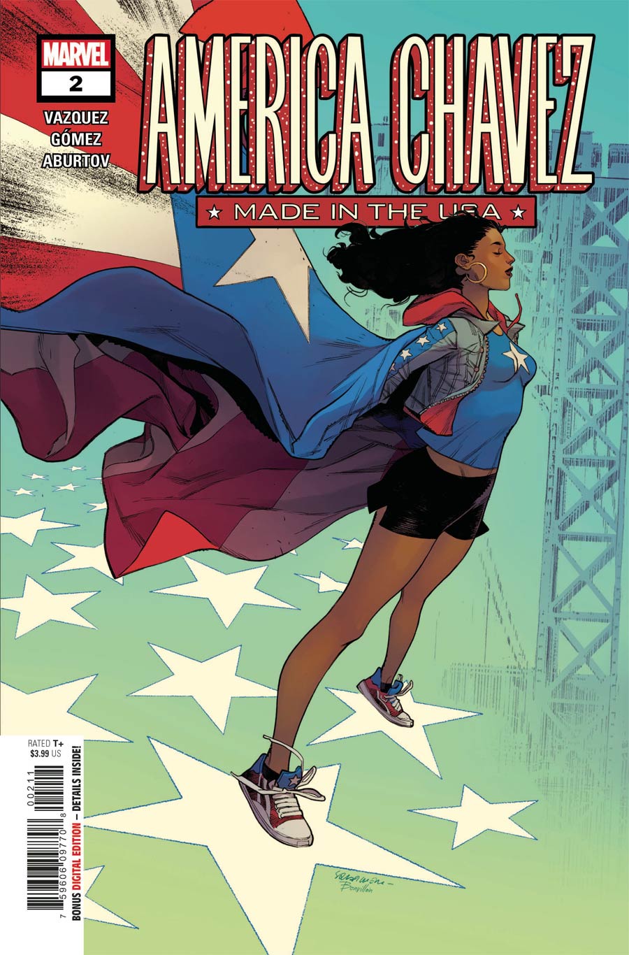 America Chavez Made In The USA #2 Cover A Regular Sara Pichelli Cover