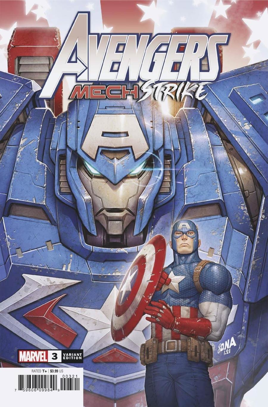 Avengers Mech Strike #3 Cover B Variant David Nakayama Cover