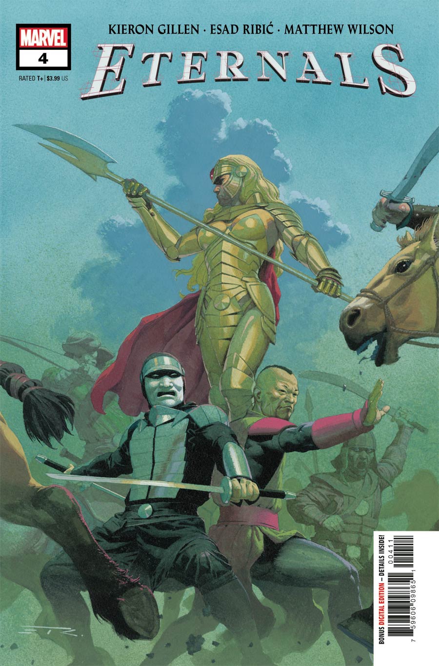 Eternals Vol 5 #4 Cover A Regular Esad Ribic Cover