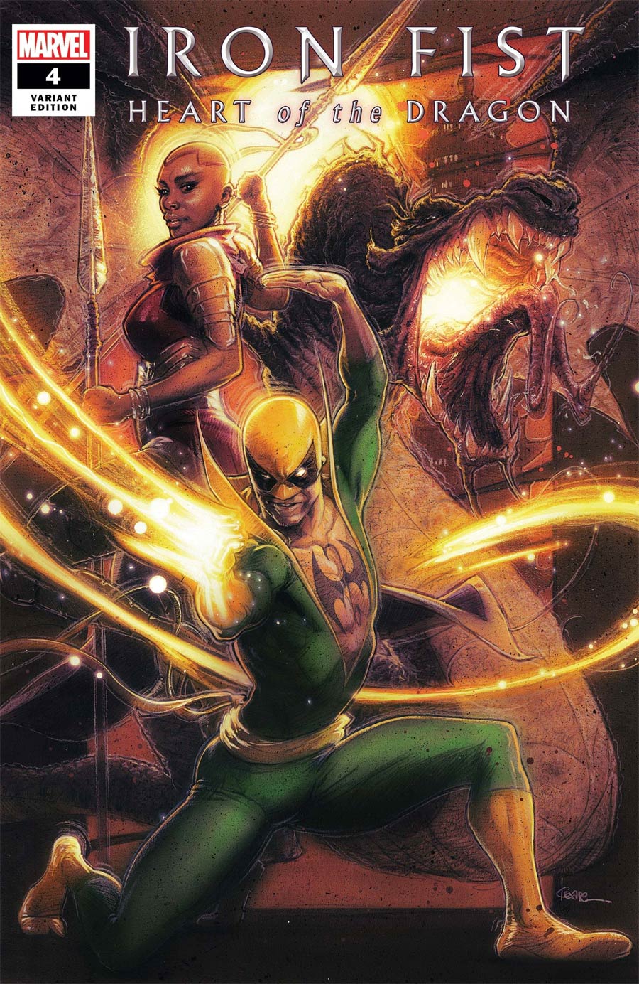 Iron Fist Heart Of The Dragon #4 Cover B Variant Kaare Andrews Cover