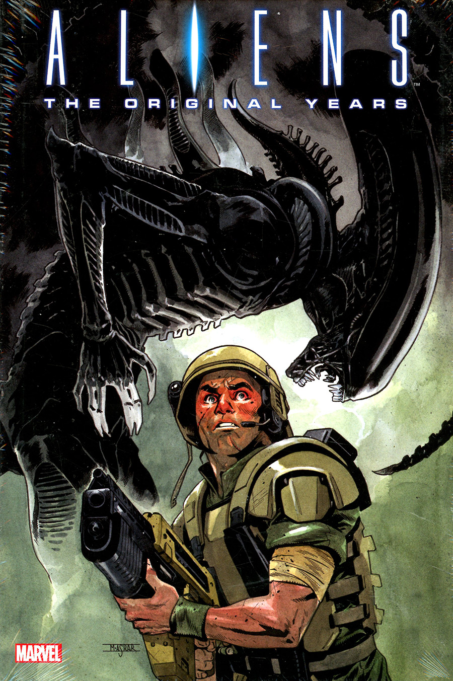 Aliens The Original Years Omnibus Vol 2 HC Book Market Mahmud Asrar Cover
