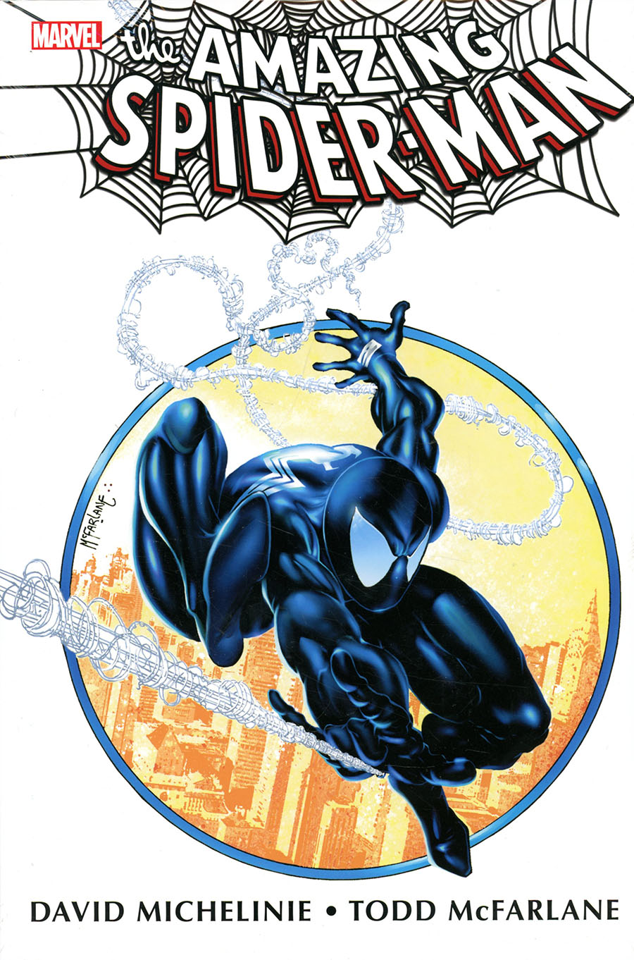 Amazing Spider-Man By David Michelinie & Todd McFarlane Omnibus HC Direct Market Black Costume Variant Cover New Printing