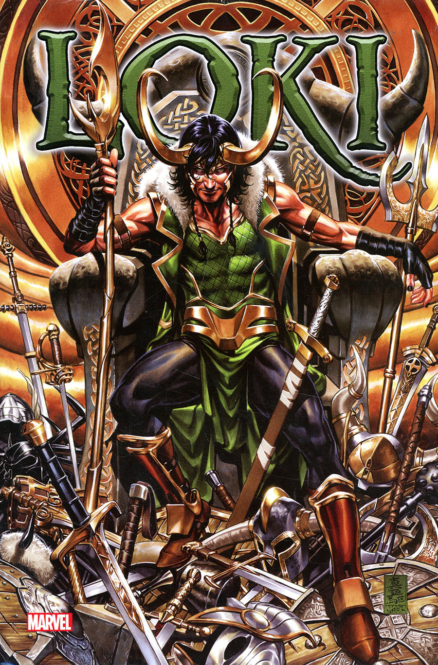 Loki Omnibus Vol 1 HC Book Market Mark Brooks Cover