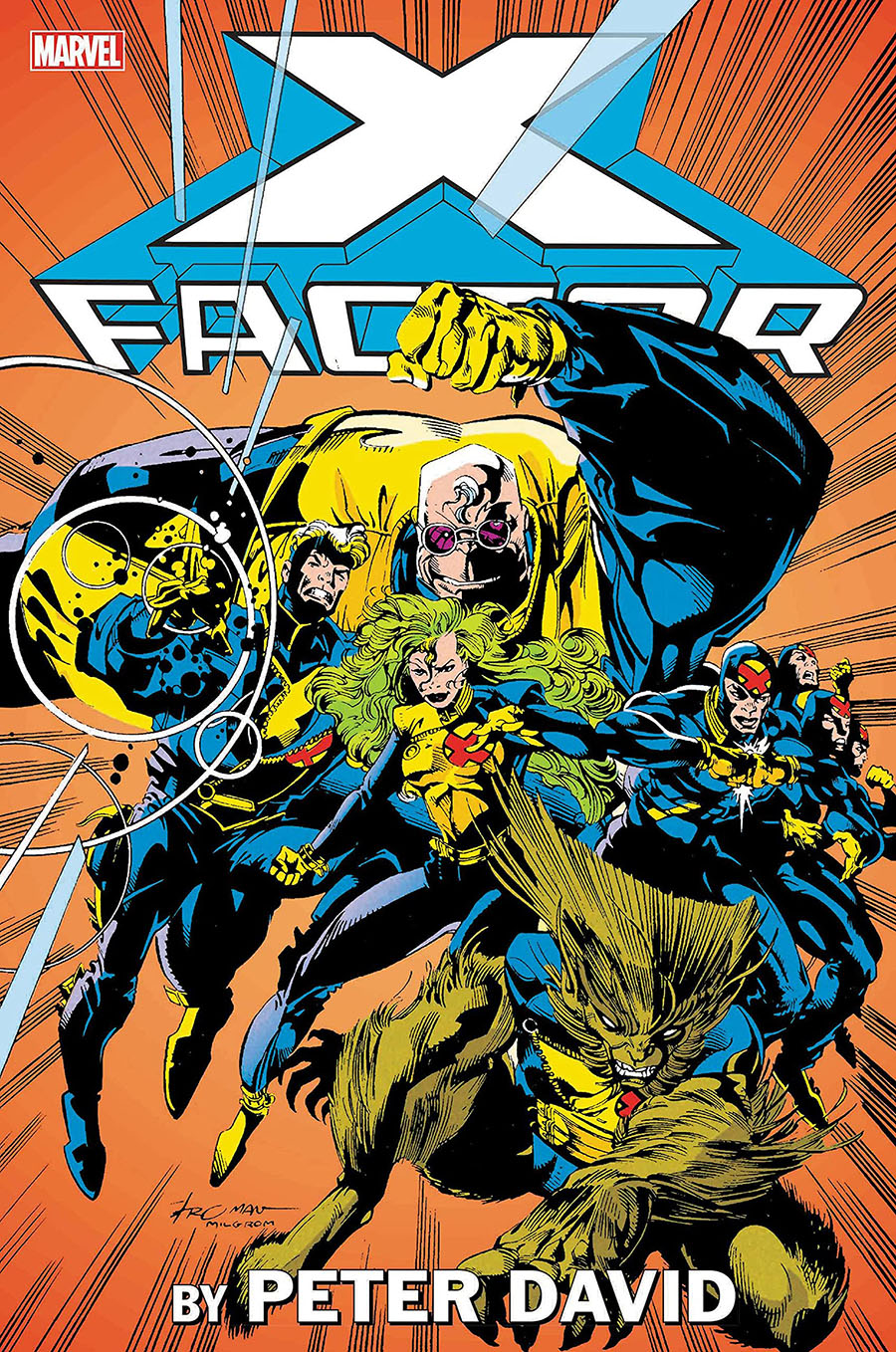 X-Factor By Peter David Omnibus Vol 1 HC Book Market Larry Stroman Cover