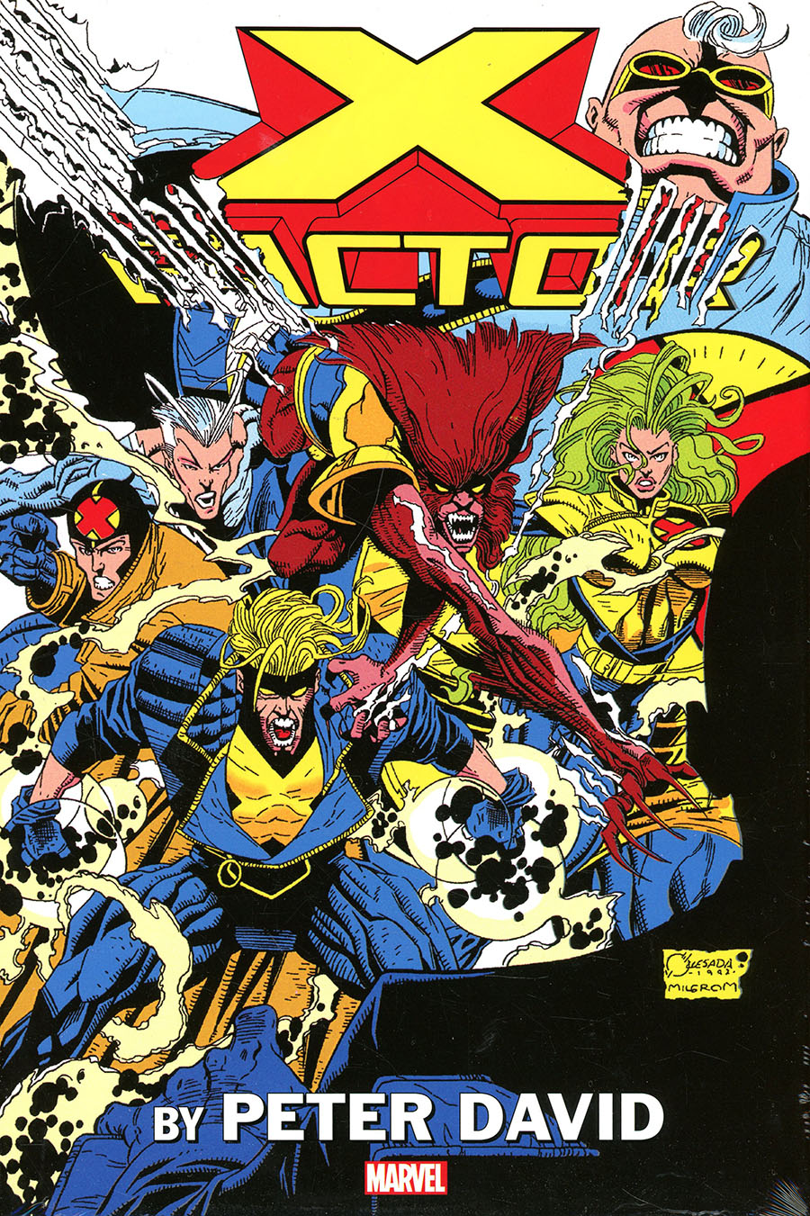 XFactor By Peter David Omnibus Vol 1 HC Direct Market Joe Quesada