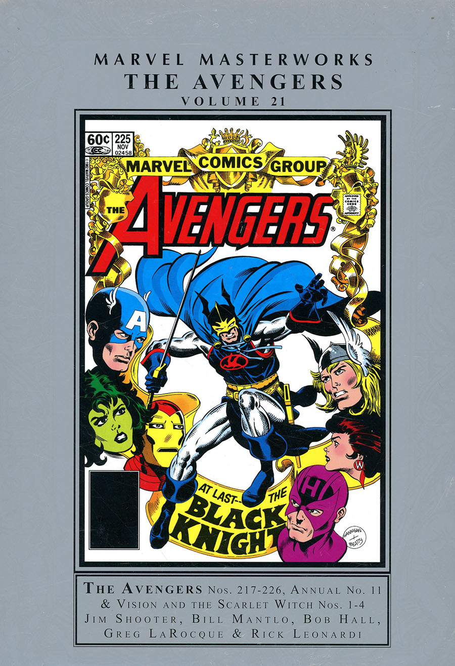 Marvel Masterworks Avengers Vol 21 HC Regular Dust Jacket