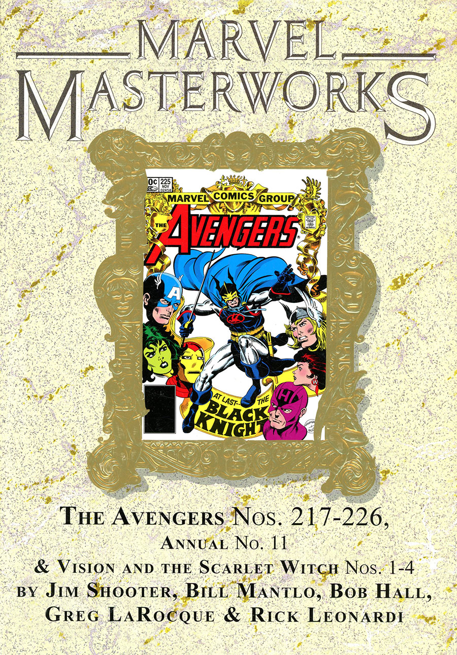 Marvel Masterworks Avengers Vol 21 HC Variant Dust Jacket