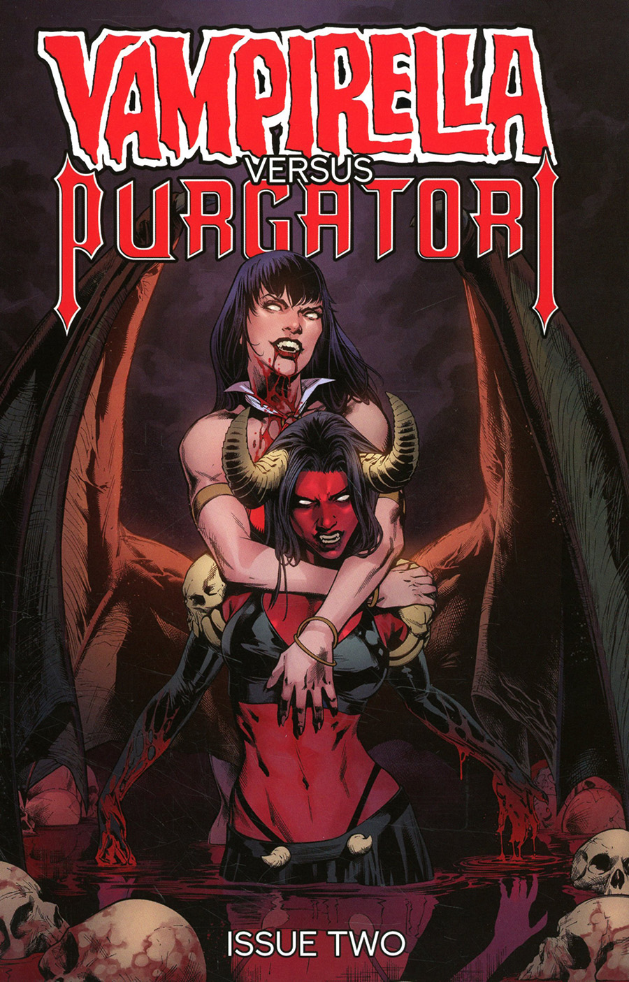 Vampirella vs Purgatori #2 Cover B Variant Carlo Pagulayan Cover