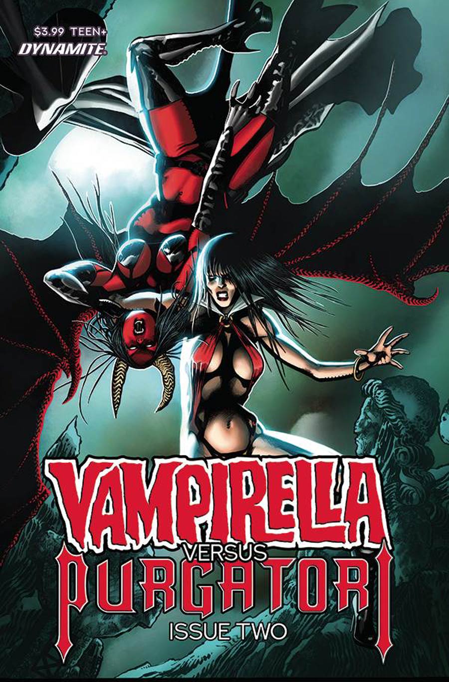 Vampirella vs Purgatori #2 Cover C Variant Russell Fox Cover