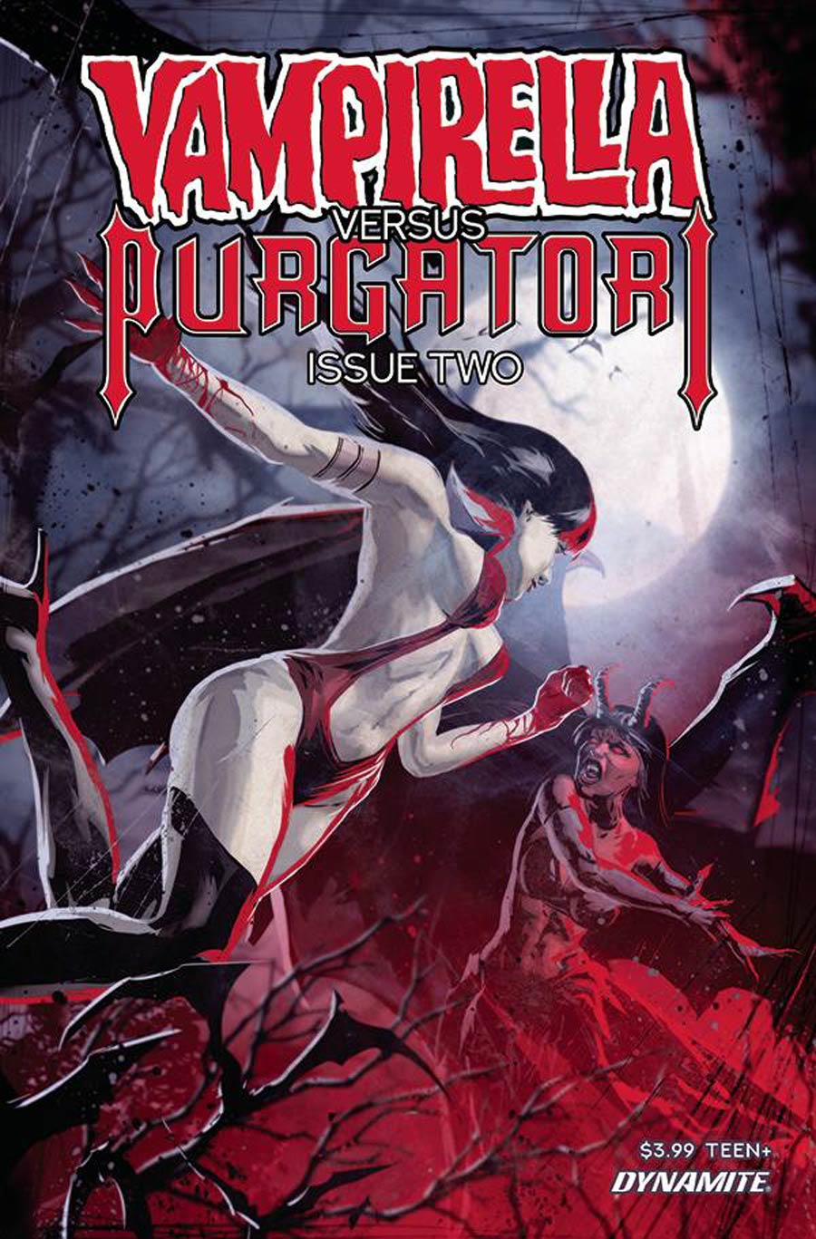 Vampirella vs Purgatori #2 Cover D Variant Szymon Kudranski Cover