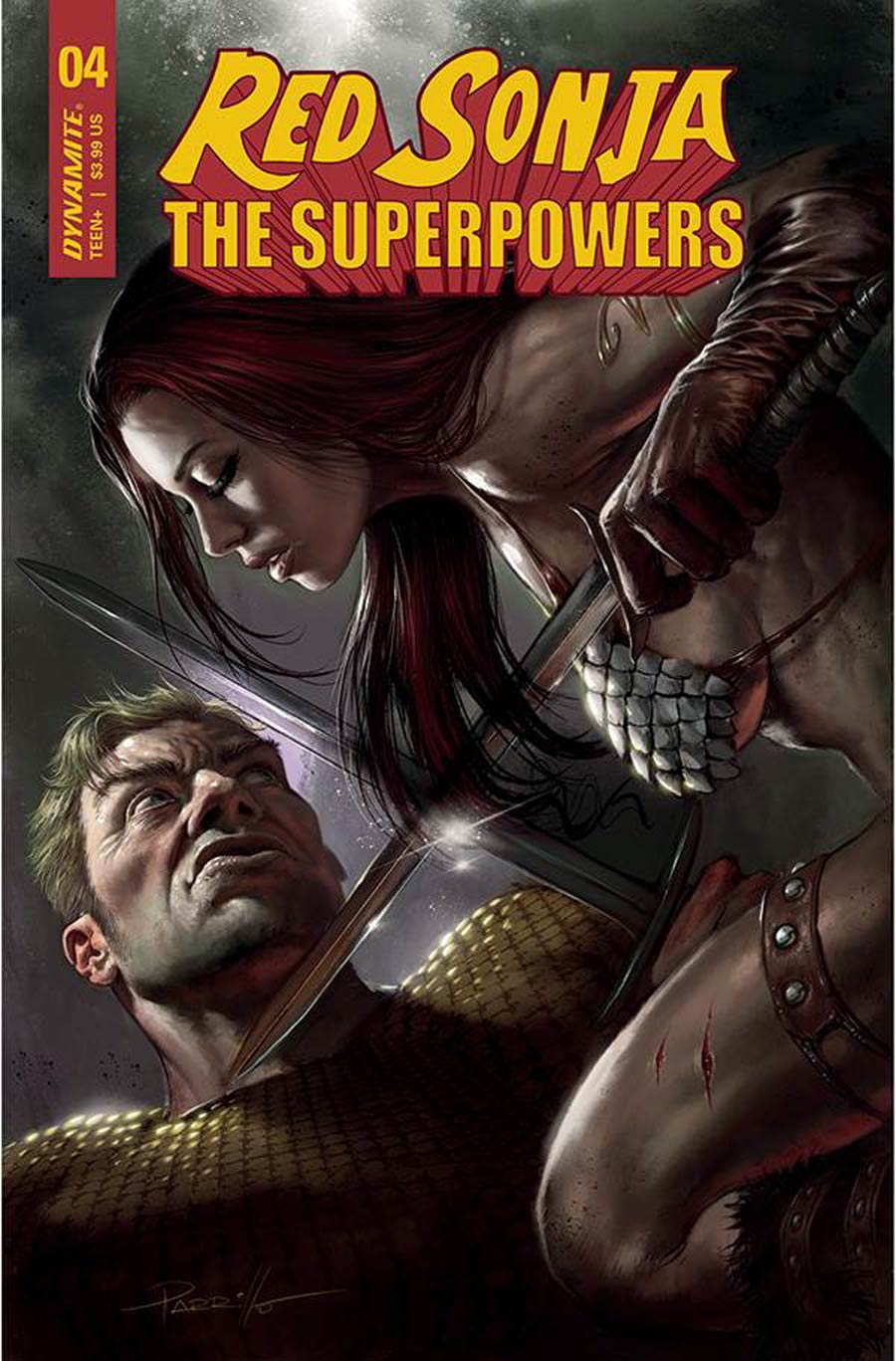 Red Sonja The Superpowers #4 Cover A Regular Lucio Parrillo Cover