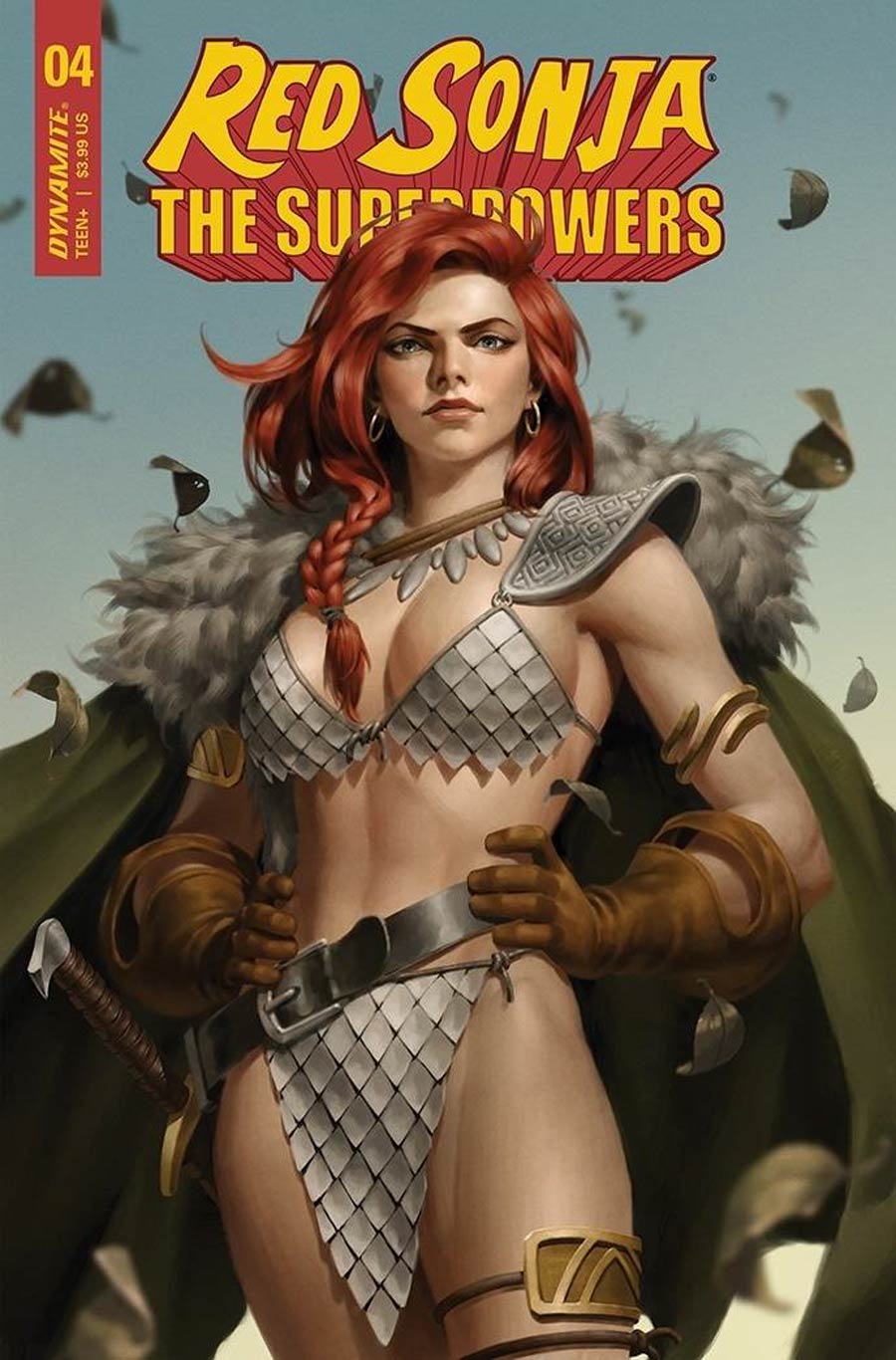 Red Sonja The Superpowers #4 Cover B Variant Junggeun Yoon Cover