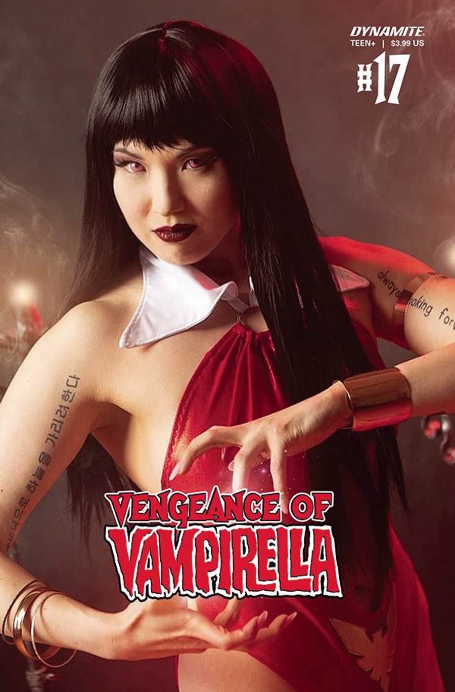 Vengeance Of Vampirella Vol 2 #17 Cover D Variant Sarah Stalcup Cosplay Photo Cover