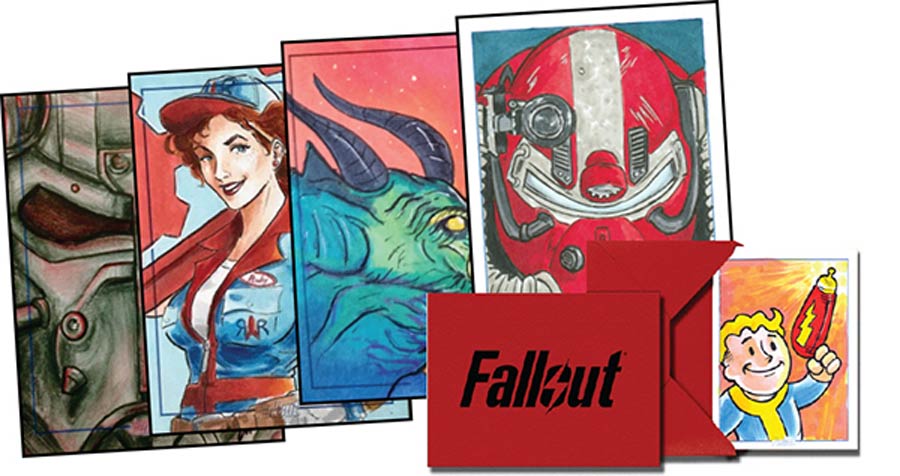 Fallout Ultra-Premium Sketch Cards