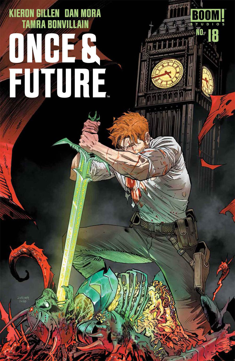 Once & Future #18 Cover A Regular Dan Mora Cover