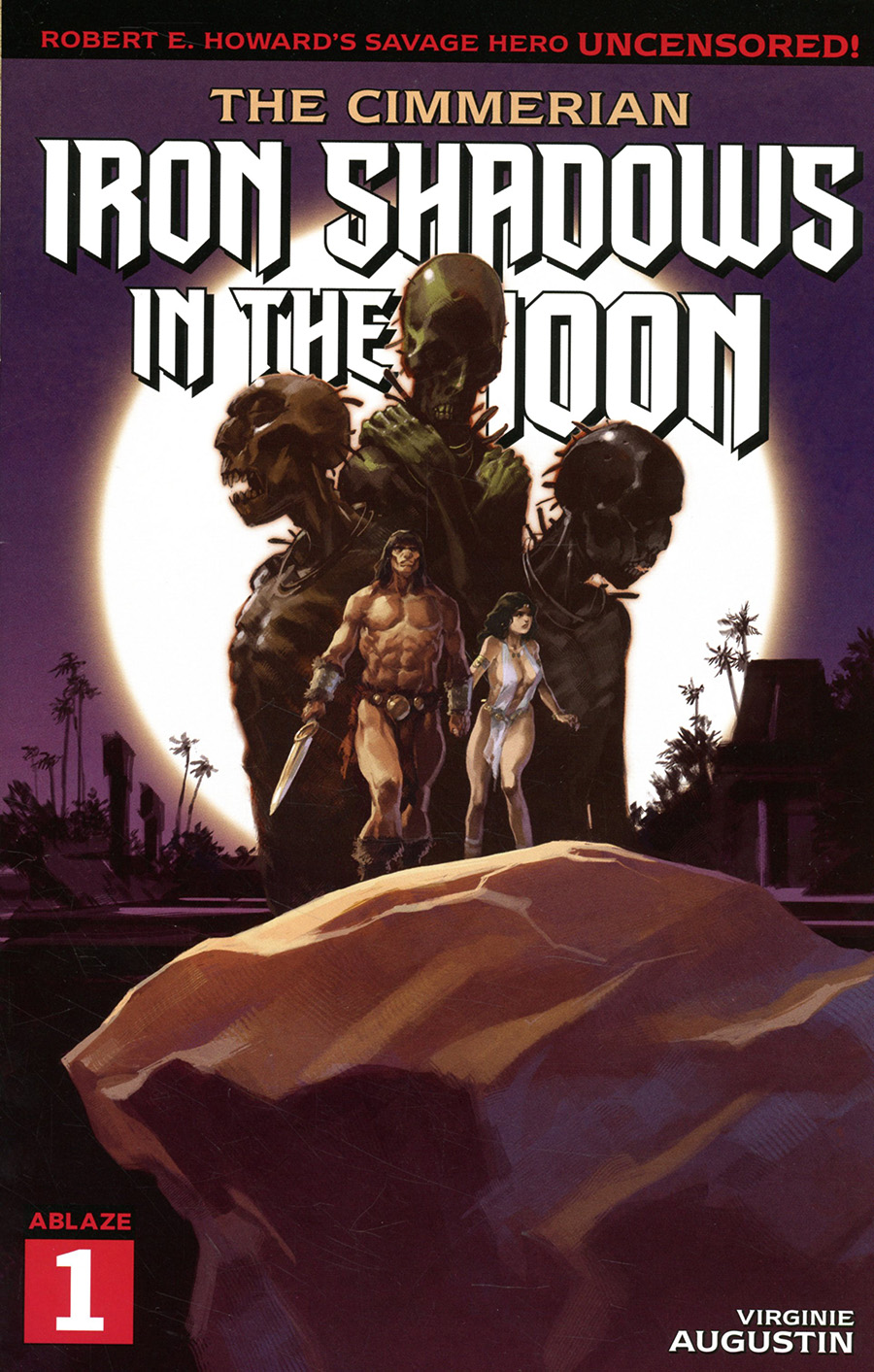 Cimmerian Iron Shadows In The Moon #1 Cover B Variant Virginie Augustin Cover