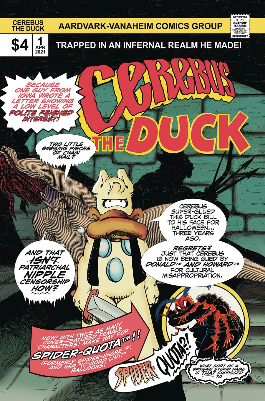 Cerebus The Duck #1 (One Shot)