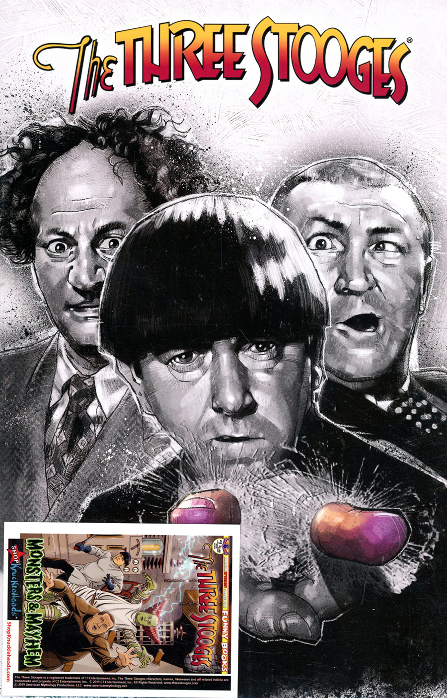 Three Stooges Vol 1 TP With Promo Card