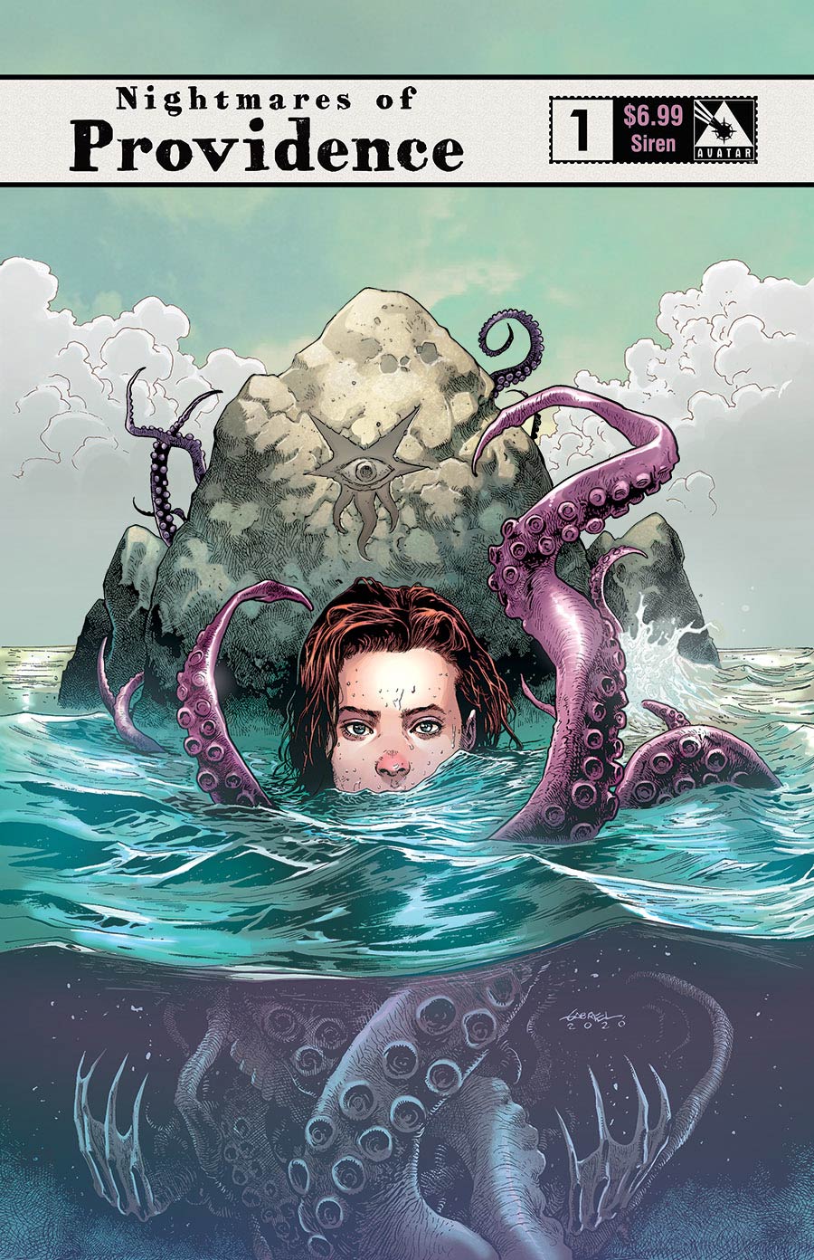 Nightmares Of Providence #1 Cover B Siren Cover