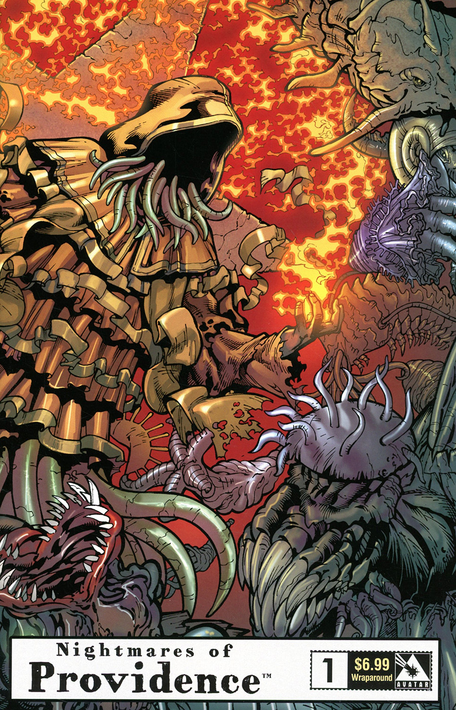 Nightmares Of Providence #1 Cover E Wraparound Cover