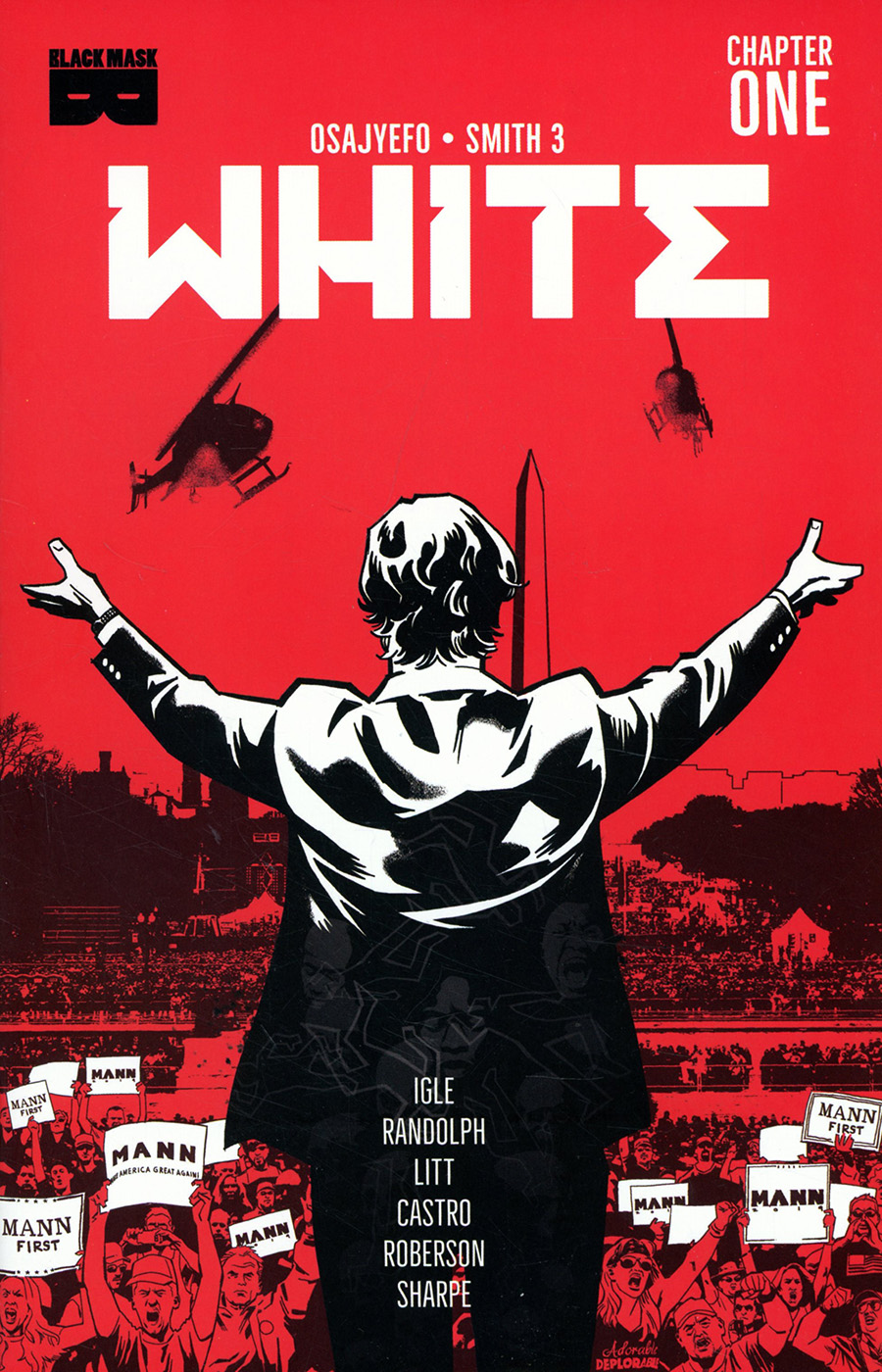 White (Black Mask Comics) #1 Cover A (Limit 1 Per Customer)