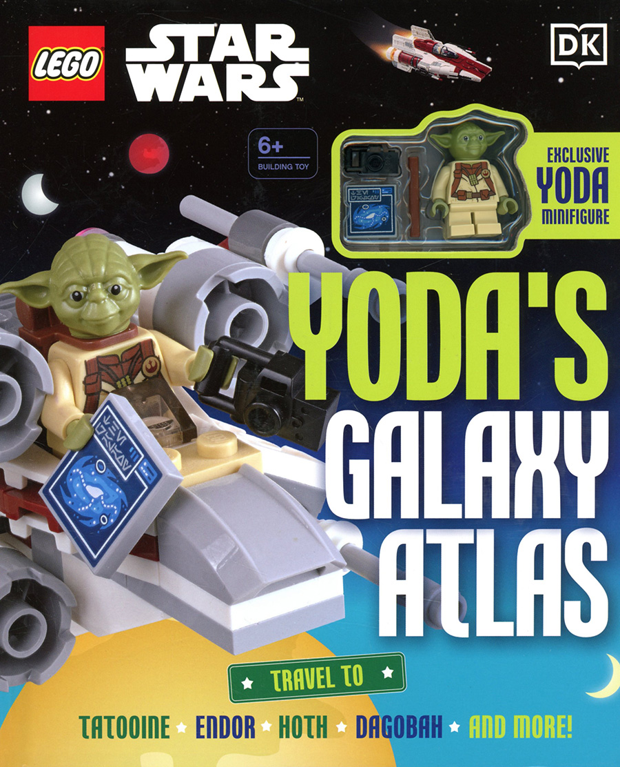 Lego Star Wars Yodas Galaxy Atlas HC With Mini Figure