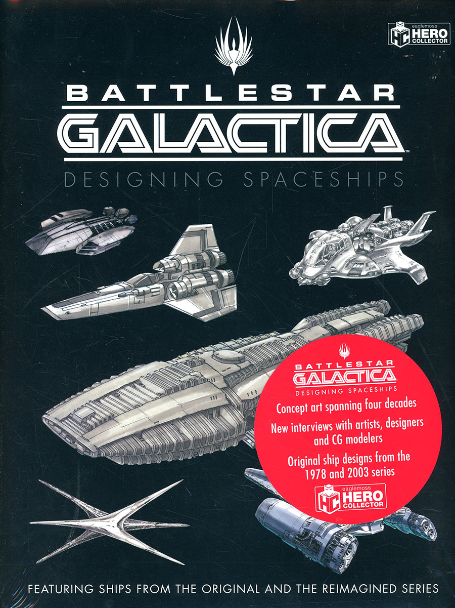 Battlestar Galactica Designing Spaceships HC