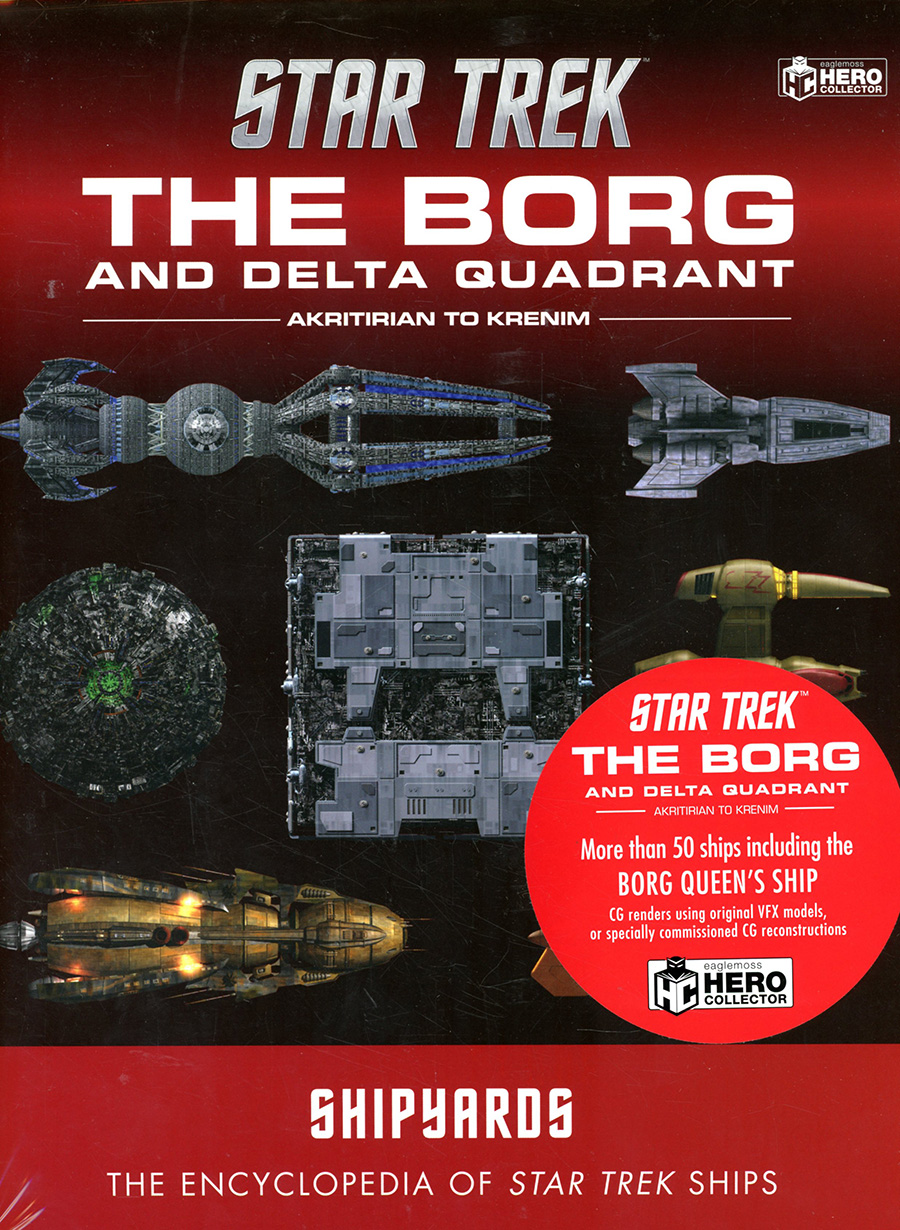 Star Trek Shipyards Borg & Delta Quadrant Vol 1 Akritirian To Krenim HC
