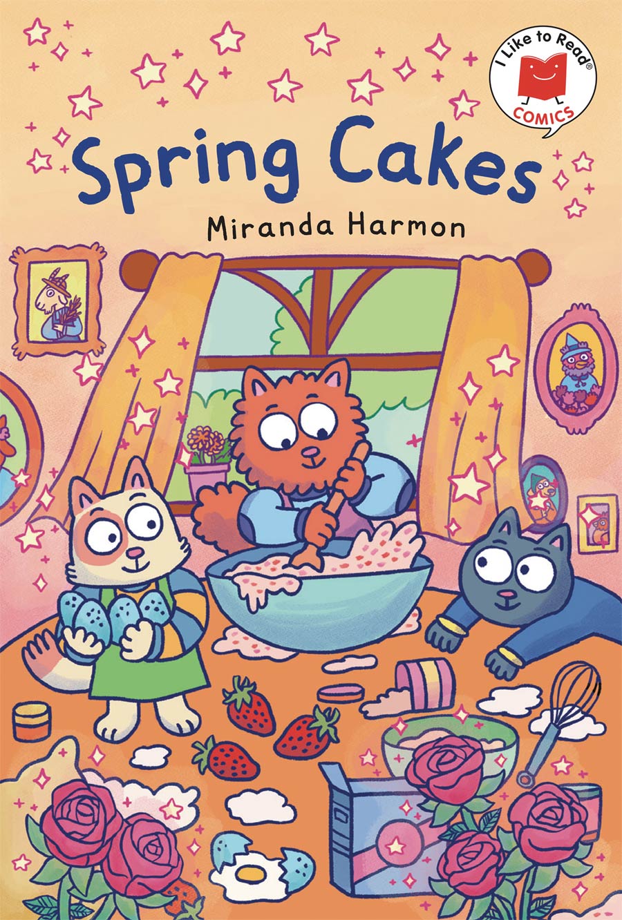 I Like To Read Comics Spring Cakes HC