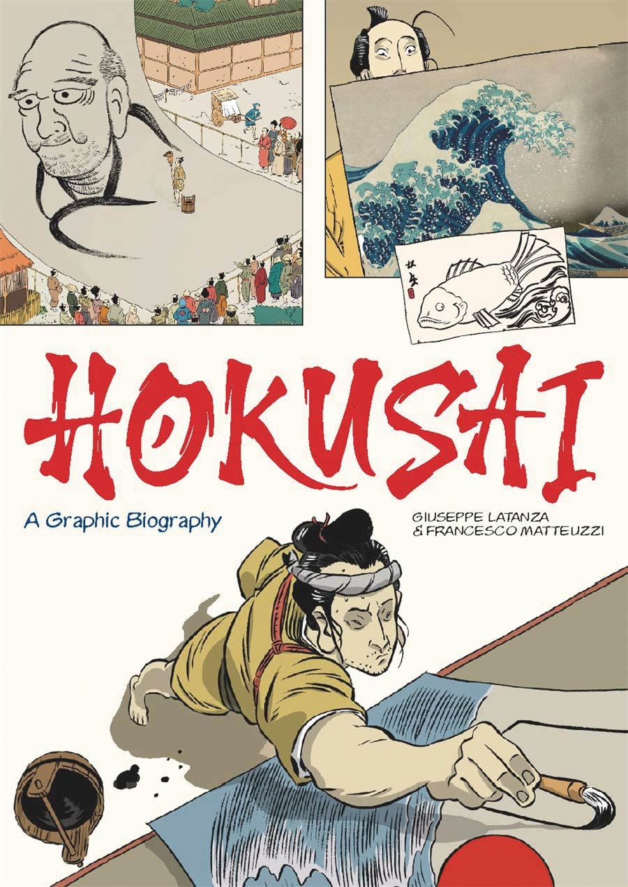 Hokusai A Graphic Biography HC