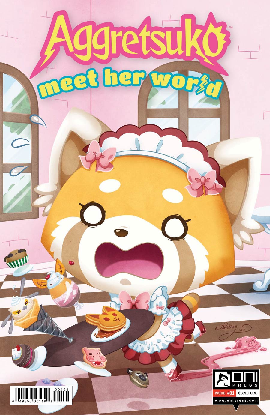Aggretsuko Meet Her World #1 Cover B Variant Abigail Starling Cover