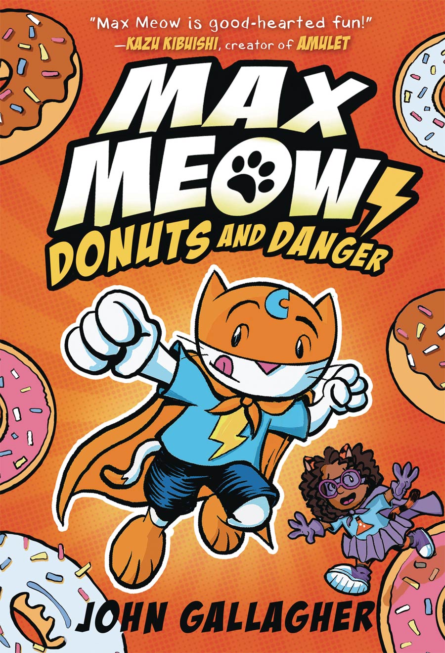 Max Meow Cat Crusader Vol 2 Donuts And Danger HC