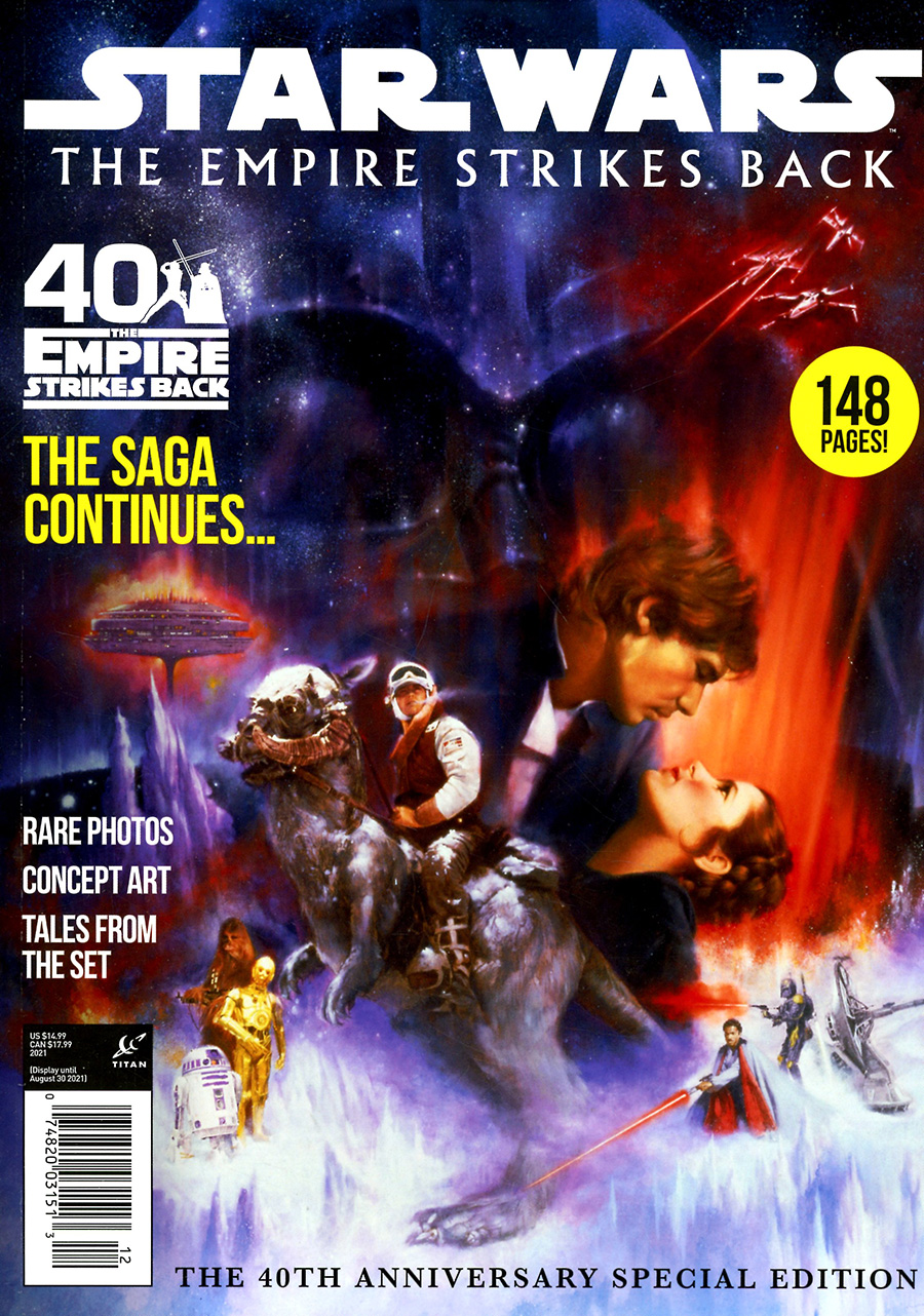 Star Wars The Empire Strikes Back 40th Anniversary Special Edition Magazine Newsstand Edition