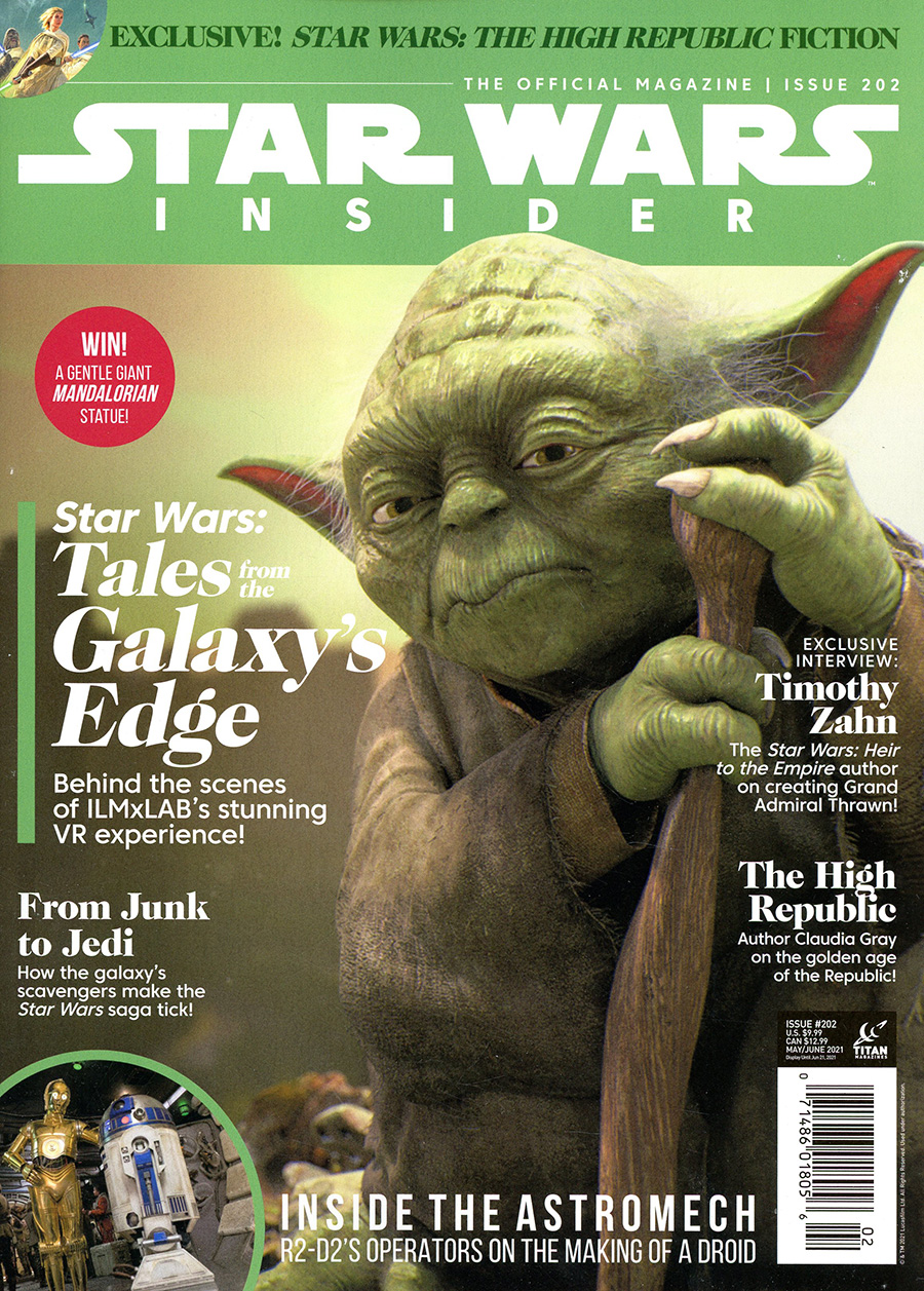 Star Wars Insider #202 May 2021 Newsstand Edition