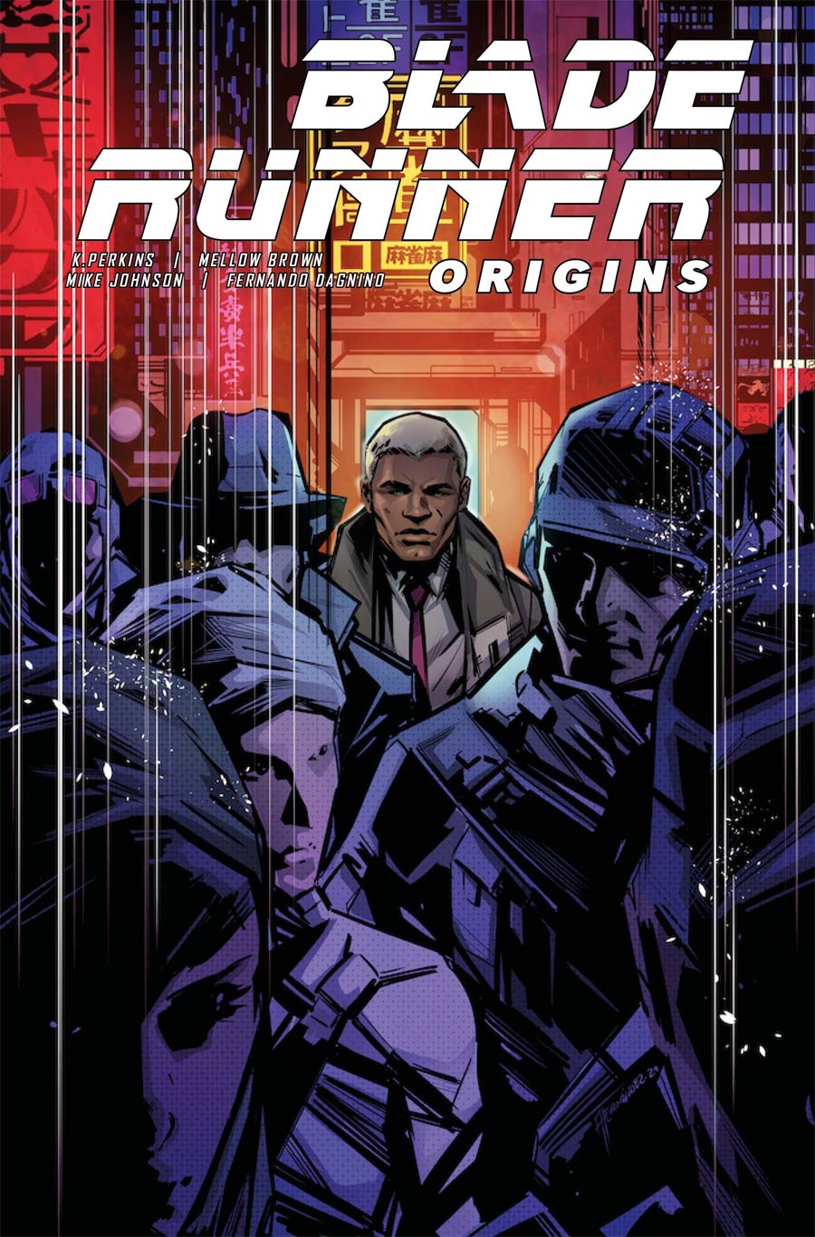 Blade Runner Origins #3 Cover A Regular Angel Hernandez Cover