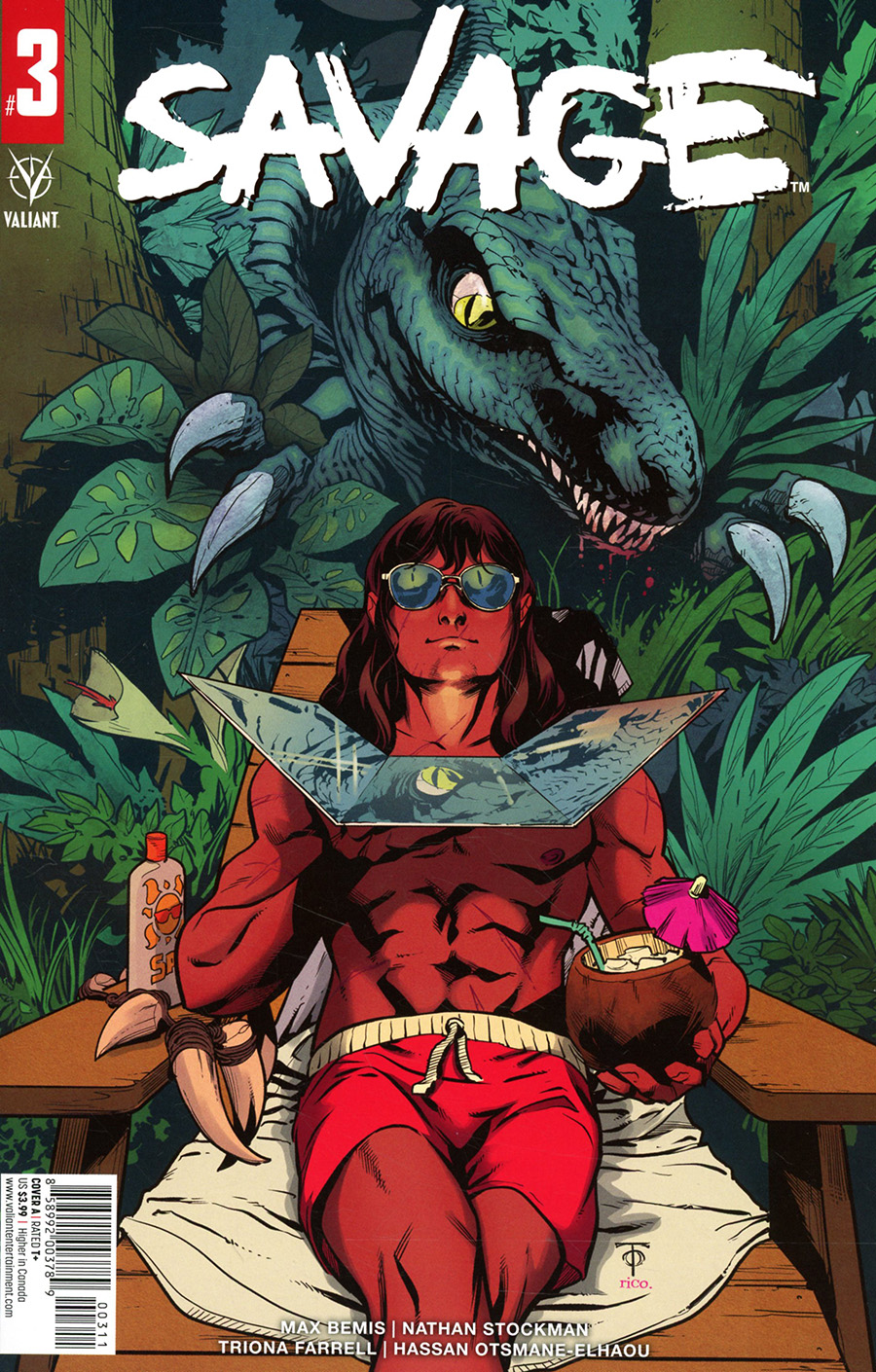 Savage Vol 2 #3 Cover A Regular Marcus To Cover