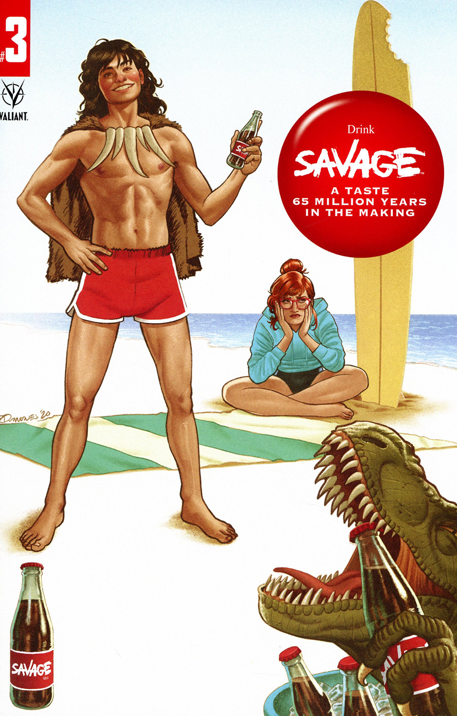 Savage Vol 2 #3 Cover B Variant Joe Quinones Cover