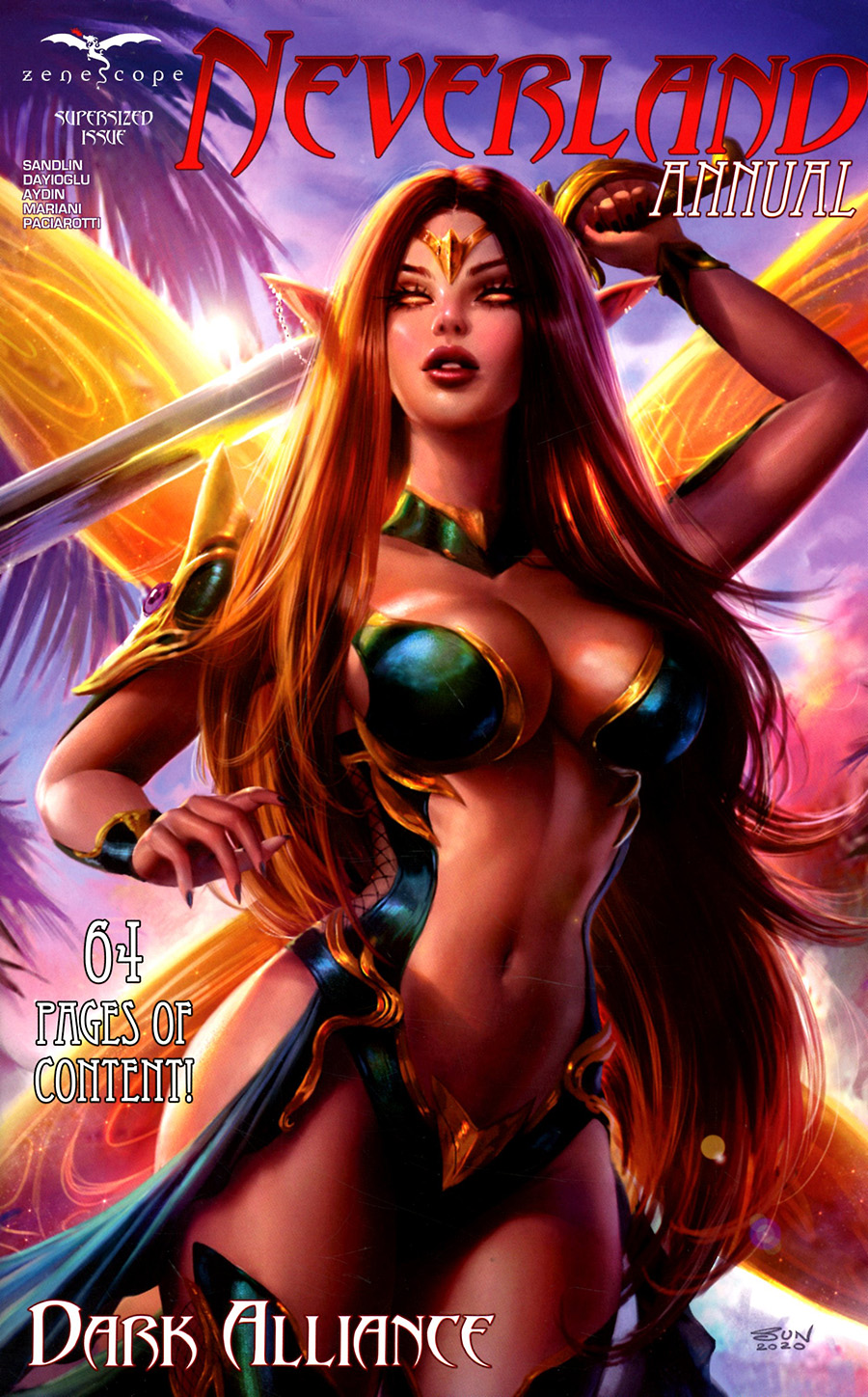 Grimm Fairy Tales Presents Neverland Annual 2021 Cover C Sun Khamunaki