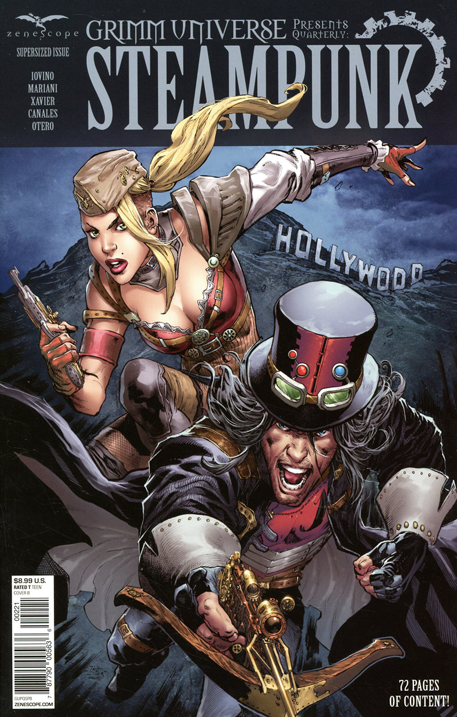 Grimm Fairy Tales Presents Grimm Universe Quarterly #2 Steampunk Cover B Netho Diaz