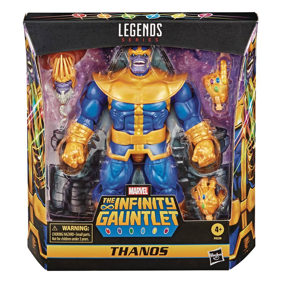 Marvel Legends Deluxe Thanos 6-Inch Action Figure Case