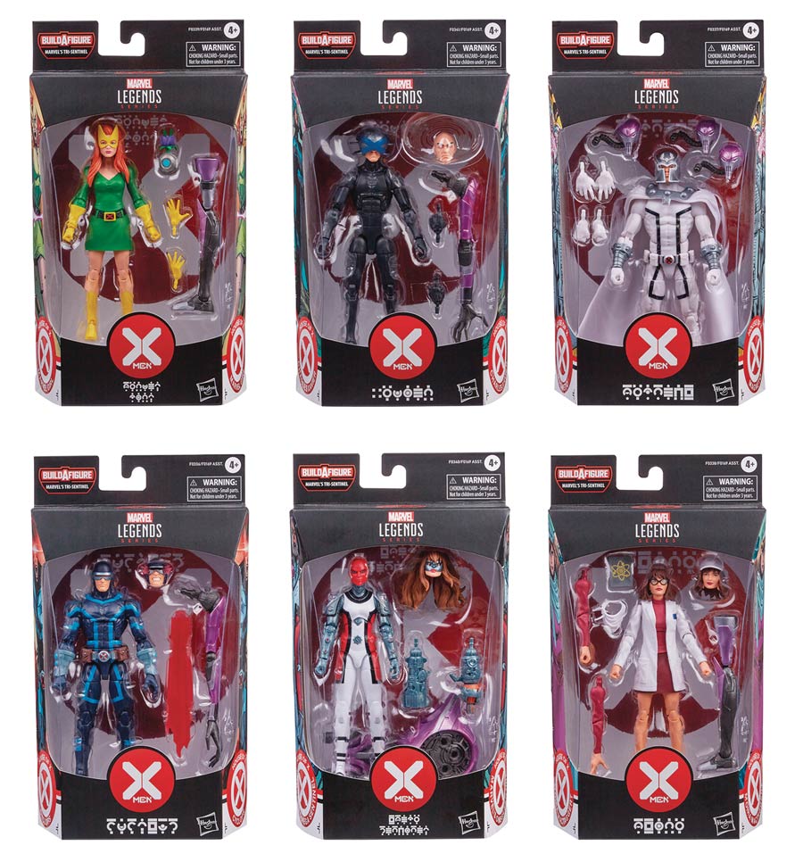 Marvel X-Men Legends 2021 6-inch Action Figure Assortment Case of 8 Figures
