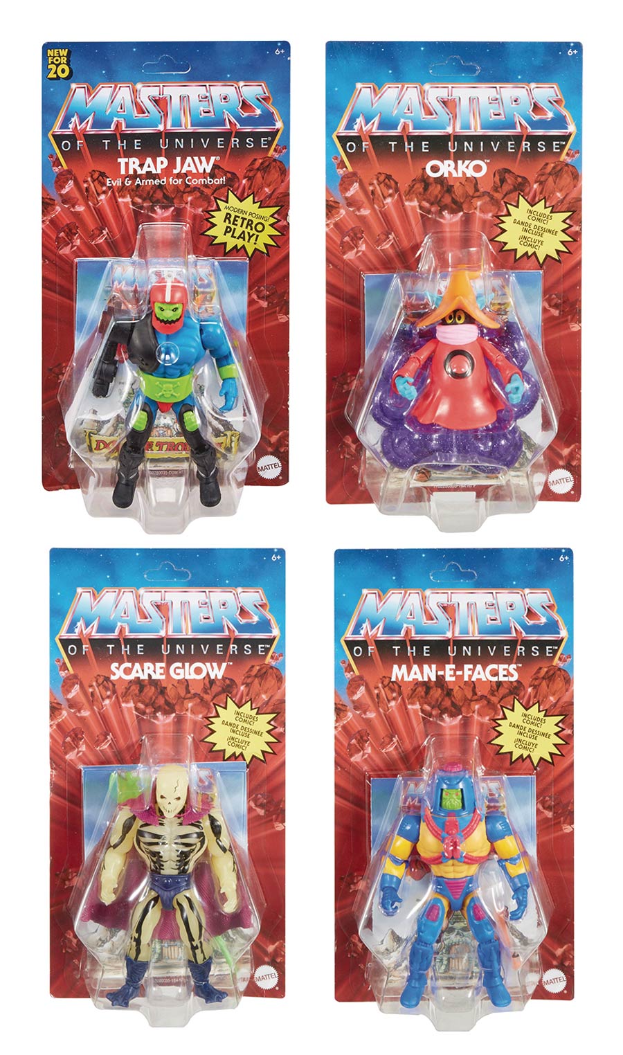 Masters Of The Universe Origins Action Figure Assortment Case 202101