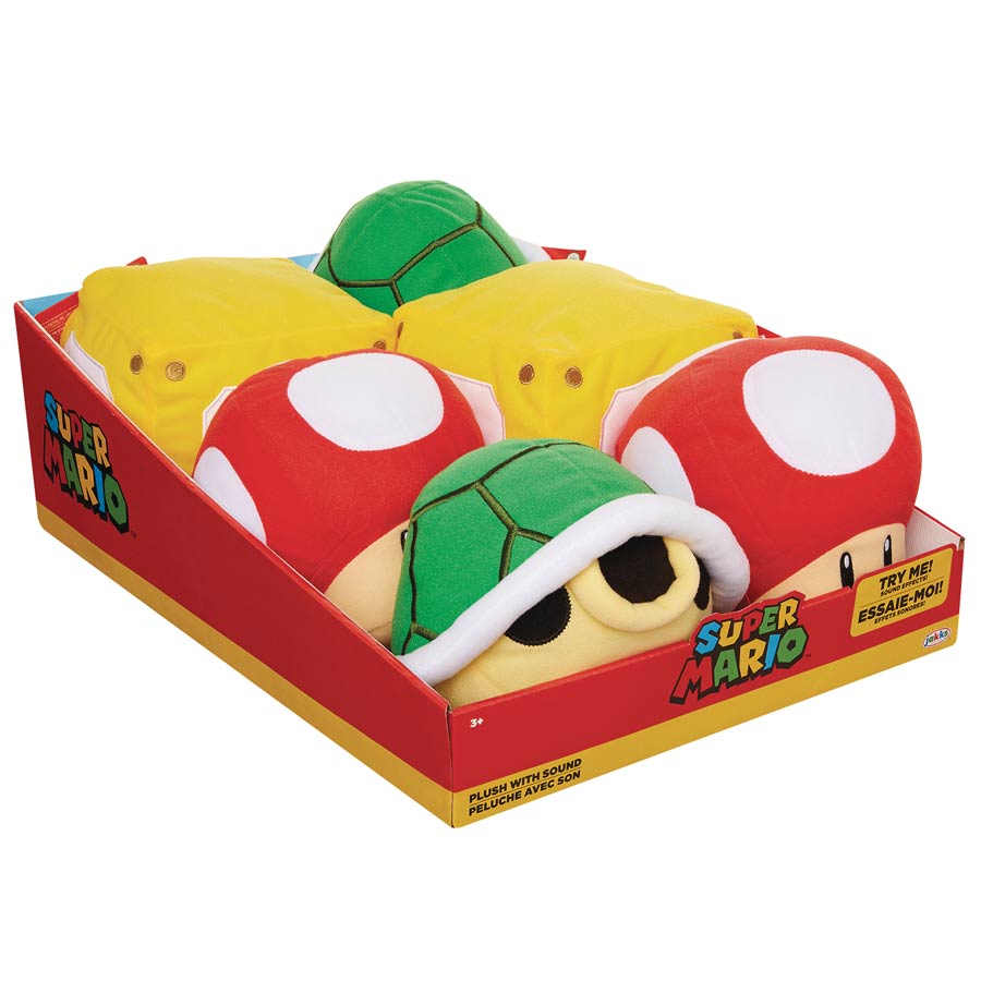 World Of Nintendo Sound FX Plush 2019 Refresh Assortment Case