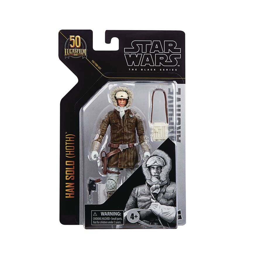 Star Wars Black Series Archive Hoth Han Solo 6-Inch Action Figure Case