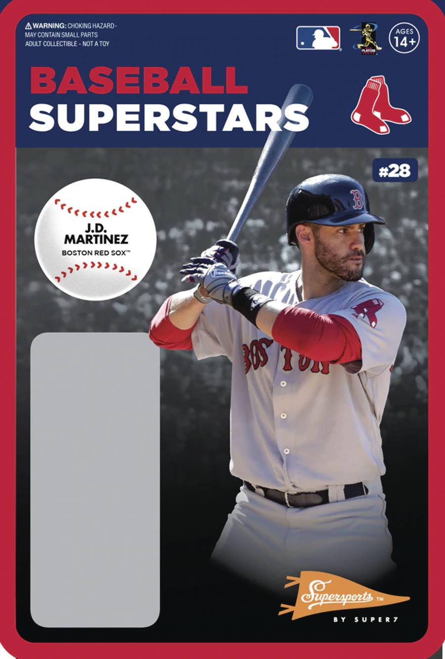 MLB Modern ReAction Figure Wave 2 - Red Sox JD Martinez